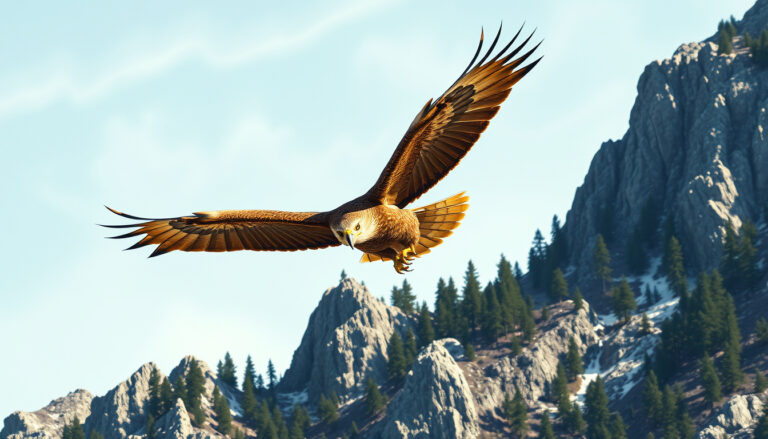 Aigle royal : habitat, capacités, mythes et réalités